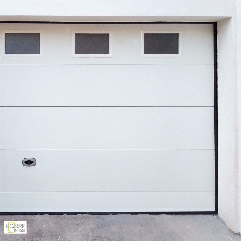 Portone sezionale per garage